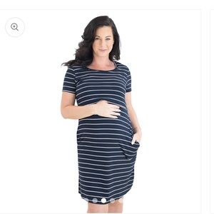 Kindred Bravely Maternity/Nursing Lounge Dress